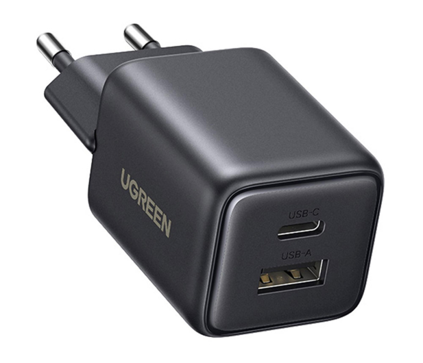 UGREEN Ładowarka sieciowa X514 USB + USB-C GaN 20W czarna - 1513575 - zdjęcie
